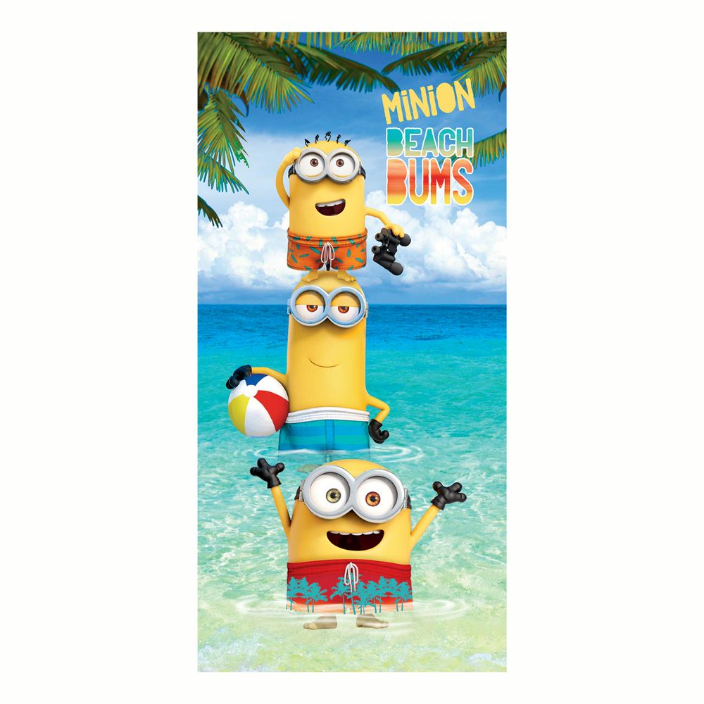 Universal Despicable Me Minions Cool Lagoon Beach Towel, 1 Each