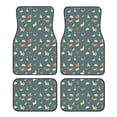 thumbnail image 1 of Honeii Farm Animal Print Car Foot Mat Four-Piece Set - Front & Rear Universal Car Floor Mats for SUVs, Trucks, Sedans, 1 of 7