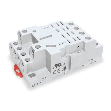 Relay Socket,Finger Safe,Square,14 Pin DAYTON 1FC15