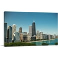 thumbnail image 1 of ARTCANVAS Chicago Lake Shore Skyline Canvas Art Print - Size: 40" x 26" (1.50" Deep), 1 of 9