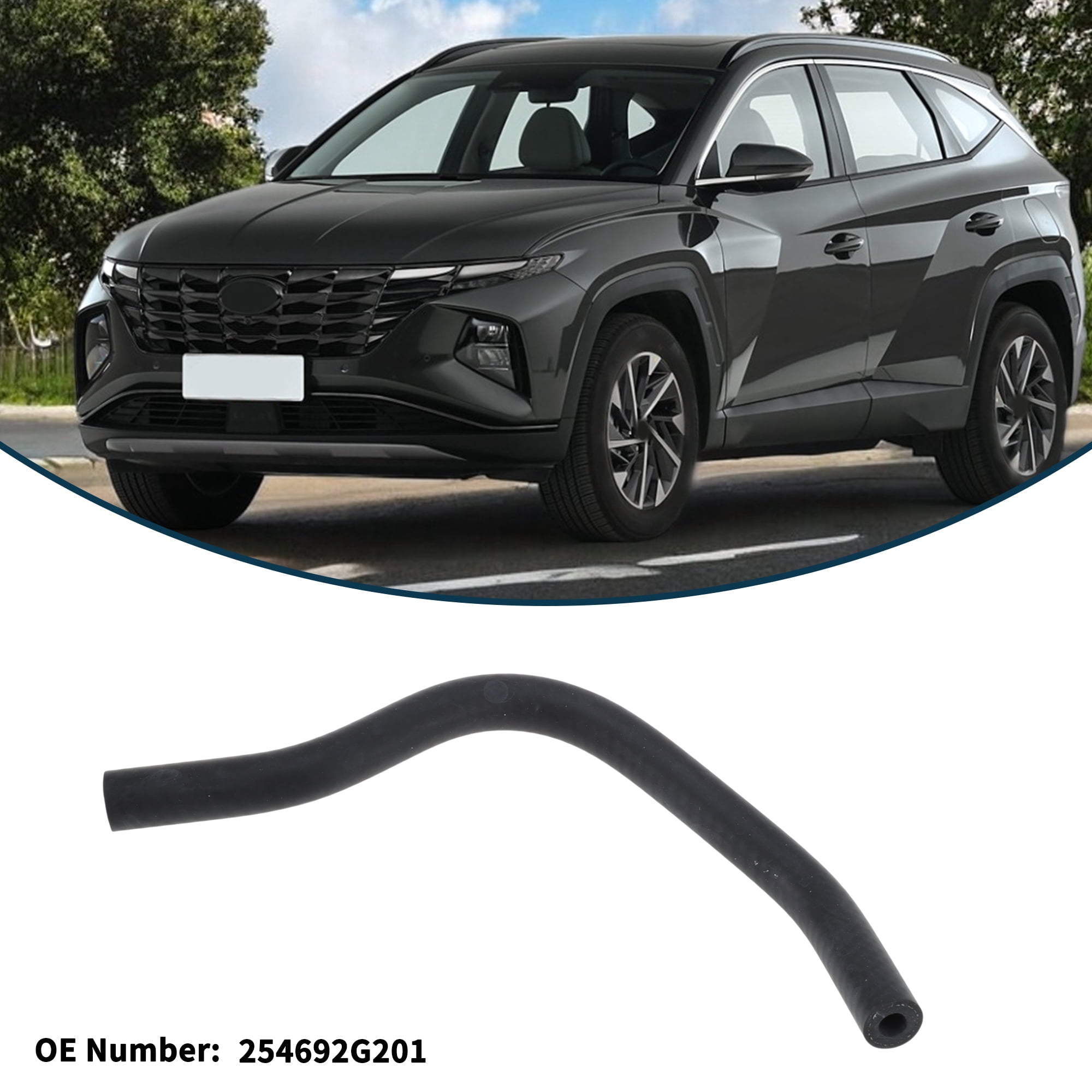 Unique Bargains Radiator Hose Heater Hose No.254692G201 for Kia Optima 2010-2015 2.4L Gas