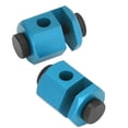 thumbnail image 1 of Metal Stair Gauges, Recessed Cutout Multiple Functions Anodized Stair Gauges With Steel Wire Rope For Framing Square Blue,Red, 1 of 8