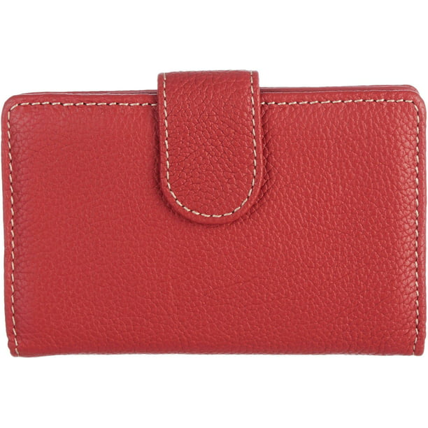 Mundi - Mundi Rio Leather Indexer Wallet One Size Red - Walmart.com ...