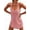 Deep Pink, variant on Women'S Swimsuit Cover-Ups U-Neck Sleeveless Swimsuit Beach Cover-Ups Basic Tank Dresses Black XL