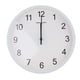 thumbnail image 2 of Reloj de Pared Silencioso Grande de Leer Reloj de Pared Analógico Batería para , Oficina en hogar, Exterior, Interior, M perfecl Reloj de pared de acero inoxidable, 2 of 8
