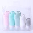 thumbnail image 4 of El orificio para colgar puede colgar el subembotellado de desinfectante de manos de silicona, el juego de subembotellado de viaje de cosméticos, la botella de almacenamiento portátil, 4 of 5