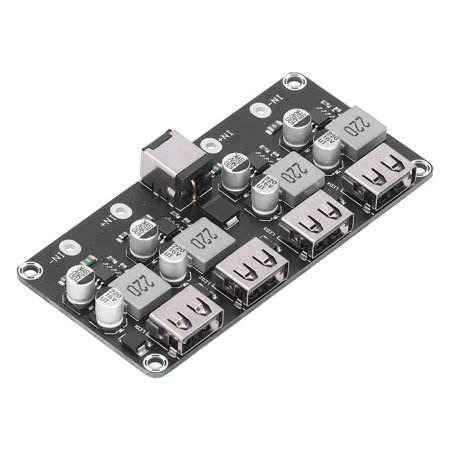 DC Converter Module, 4-Way DC BuckConverter 4-Way Auto Adjust For Solar ...