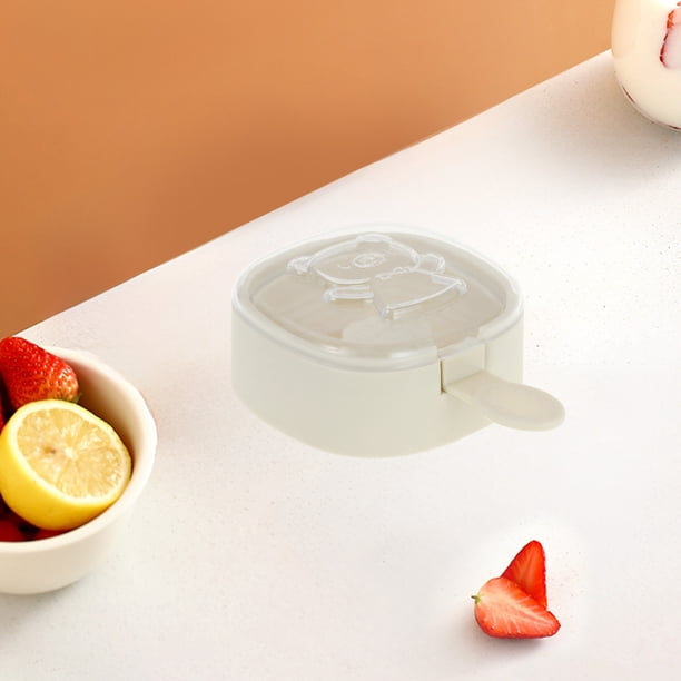 Hielo casero de verano: borde para helados, caja de hielo para helados, hielo de plástico.