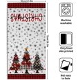 thumbnail image 2 of Merry Christma Hand Towels Set of 2 Xmas Trees Snowflake Decorative Towel Winter Red Buffalo Plaid Thin Bath Kitchen Tea Dish Holiday Washcloths for Bathroom Spa Gym, 2 of 8