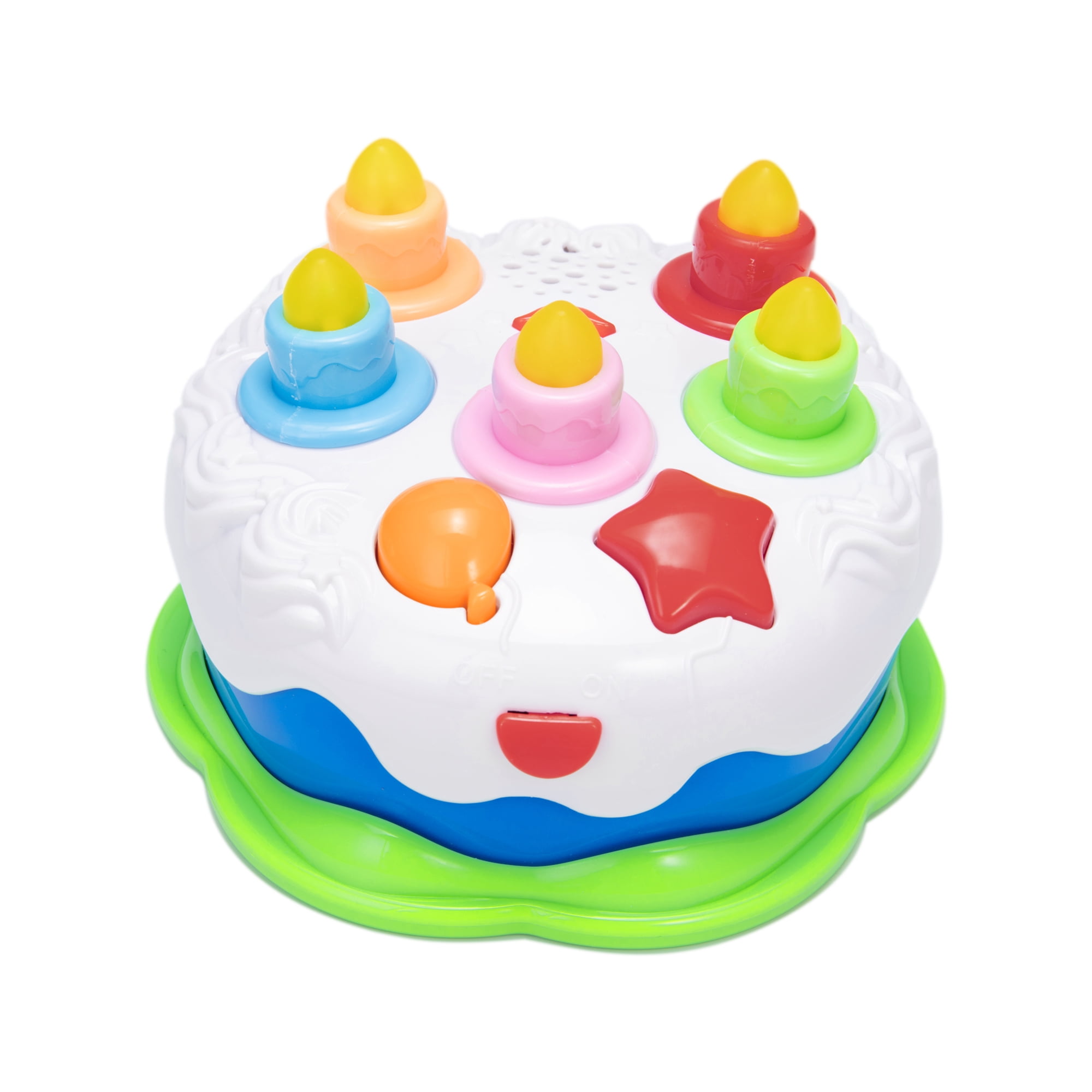 musical birthday cake toy