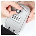 thumbnail image 2 of Key Safe Box Outdoor, Emergency Key Open Access Metal Combination Lock Box Outside Wall Mounted Weatherproof Wall Mount Metal Key Storage Safes ,Built to Last, 2 of 6
