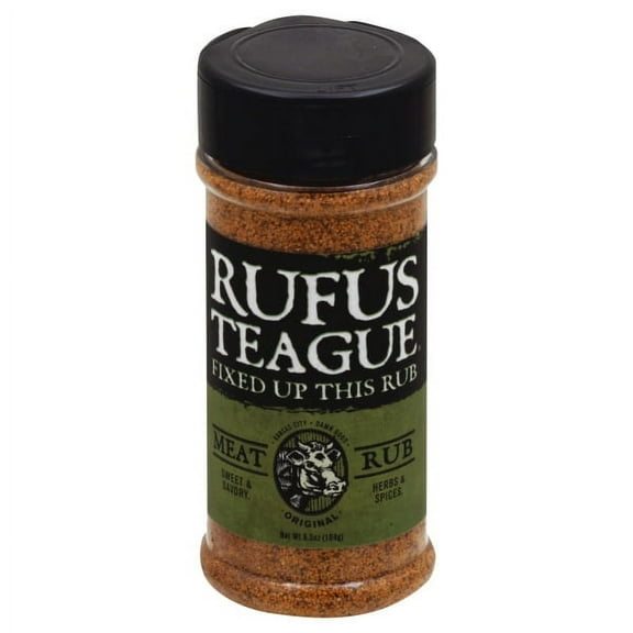 Rufus Teague Rub, Original Meat, 6.5 Oz