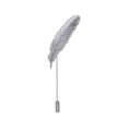 thumbnail image 2 of Broche clásico de plumas de pavo real, hebilla para bufanda, alfileres y broches de solapa, joyería, puente, traje, accesorios de boda para hombre, 2 of 4