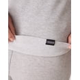 thumbnail image 5 of Hanes Men's Long-Sleeve Thermal Shirt, Reversible, Crewneck Gray L, 5 of 8