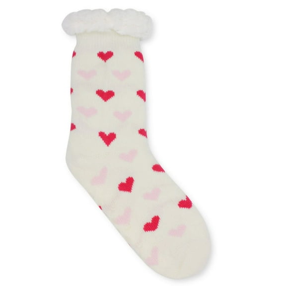 LAVRA Women's Winter Sherpa Socks Plush Fleece Lined Chirstmas Stocking Slipper Sox