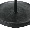 thumbnail image 5 of Creative Co-Op Elegant Modern 2-Tiered Tray Cake Stand or Desert Serve ware Tower, Black Mango Wood, 5 of 7