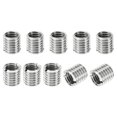 thumbnail image 1 of Unique Bargains Adaptateurs de Filetage Manchon Réducteur Écrou 10 Pcs M12x1.75 Mâle à M10x1.5 Femelle Écrou de Réparation 12mm, 1 of 7
