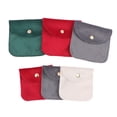 thumbnail image 3 of 1 Pcs Dust Protect Portable Soft Velvet Gift Jewelry Bag Snap Button Packaging Bag Fashion Exquisite Packaging Gift Green L, 3 of 6