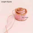 thumbnail image 4 of Dsseng 1 Rouleau 10 Yards de Long 4 cm de Large Fil Queue de Poisson Nœud Dentelle Neige Fil - pour Emballage Floral Cuisson Robe de Mariée Décoration DIY - Cadeau Parfait pour Artisans et Amateurs de DIY, 4 of 7