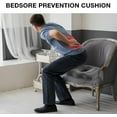 thumbnail image 4 of Cojín de asiento inflable 18.1'' x 15.7'' x 4.7'' Almohada de donut de elevación portátil Almohada de hemorroides ajustable en altura para el dolor de espalda del coxis Dolor de cama, gris, 4 of 5