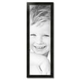 thumbnail image 2 of ArtToFrames 13" x 42" Honors Black with Silver Picture Frame, 13x42 inch Black Wood Poster Frame (WOM-5157), 2 of 7