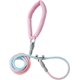 thumbnail image 3 of Dog leash for large dogs, durable, retractable, with color gradient, 150 cm/200 cm/250 cm rose, 3 of 5