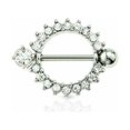 thumbnail image 5 of Anneaux de Protection pour Mamelon en Acier Chirurgical Rond Pavé 14 Ga - Vendus par Paire, 5 of 5