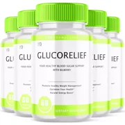 GlucoRelief - Balanced Sugar Level & Glucose Wellness Support (5 Pack)