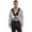 Silver, variant on iiniim Men's Circus Ringmaster Tailcoat Jacket Sequin Mesh One-button Coat Costume for Halloween Black M
