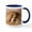 White/Navy Inside, variant on CafePress - Cuddle Bunnies Mug - 11 oz Ceramic Mug - Novelty Coffee Tea Cup