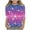 Multicolor H8, variant on Avtoify Girls Long Sleeve Shirts Casual, Toddler Girls Fall Clothes, Children's Fashion Printed 3/4 Sleeve Round Neck Pullover Basic Shirt Long Sleeve Round Neck top/Shirt