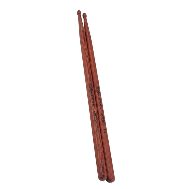 Baquetas de tambor con punta de madera clásica de alta , piezas de tambor para practicantes de tambor 7A Yuyangstore BUSCKSTICK DE MADERA DE TAMBLO DE SANTE