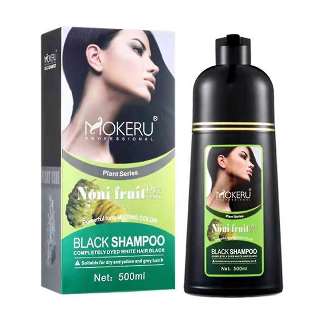 Champú nutritivo para cubrir canas blancas LANNMXG 500 ml