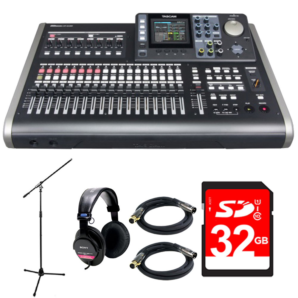 Tascam 24Track Portable Recording Studio w/ 8Track Simultaneous