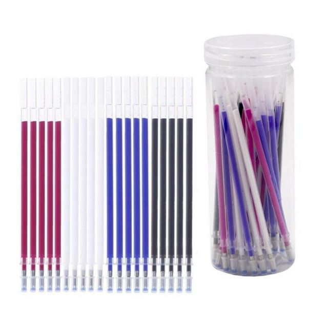 Recharges de Stylos Effaçables Recharges de Marqueurs pour Tissus Disparaissant 50 Pcs