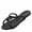 Black, variant on Travel Slippers Shower Shoes For Men Women - Foldable Flip-Flop Sandals Non-Slip Quick-Dry, Portable House Shoes For Bathroom Gym Spa Pool Beach Black 35-36