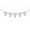 B.One_(1st&nbsp;Birthday), variant on Inkdotpot Birthday Party DecorationsHappy Birthday Party GarlandBaby Girls StripePennant Banner Flag