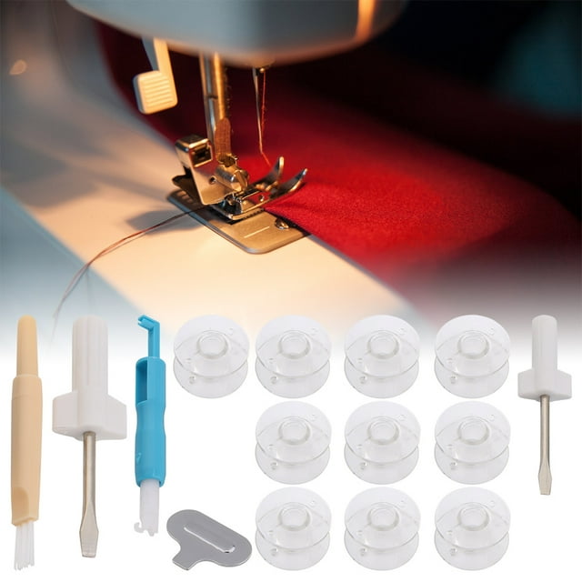 Herramientas para máquinas de coser, Juego de herramientas para máquinas de coser Accesorios para máquinas de coser Insertador de agujas Rendimiento de primera