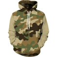 thumbnail image 3 of Sudadera con capucha para hombre, con gráficos de realismo de ciencia ficción, estampado 3D, divertida, moda urbana, manga larga, sudadera de gran tamaño para exteriores, 3 of 5