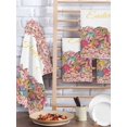 thumbnail image 2 of Easter Kitchen Dish Towels for Drying Dishes Set of 3, Spring Floral Watercolor Easter Eggs Bunny Flower Bow Waffle Weave Microfiber Hand Tea Bathroom Towels Quick Dry & Absorbent Towel 15.7x23.6, 2 of 7