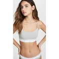 thumbnail image 4 of Calvin Klein GREY HEATHER CK One Cotton Unlined Bralette, US X-Large, 4 of 11