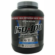 Dymatize Nutrition ISO 100 Whey Protein Powder, Gourmet Vanilla, 3 Pounds