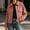 Pink, variant on WRFWUL Womens Corduroy Shacket Long Sleeve Lapel Collar Button Down Jacket Loose Fit Fall Winter Casual Work Coat With Pockets