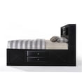 thumbnail image 5 of JERFIT Ireland Queen Size Storage Bed Platform with 8 Drawers, Black Finish, 5 of 5