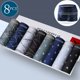 thumbnail image 1 of 8 Piezas En 1 : Calzoncillos Para Hombre , Ropa Interior Transpirable De Seda De Hielopangjing, 1 of 3