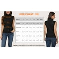 thumbnail image 7 of Sleeveless Turtlenecks for Women Mock Turtle Neck Ribbed Knit Pullover Sweater Vest Tank Tops Casual Stretchy 2025, 7 of 7