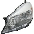 thumbnail image 3 of Headlight Compatible With 2012-2014 Toyota Yaris Left Driver Halogen, 3 of 5