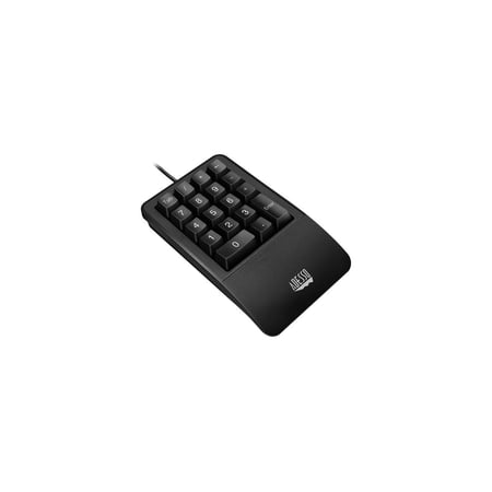 UPC: 0783750007290 | Adesso AKB-618UB Antimicrobial Waterproof Numeric Keypad with Wrist Rest Support