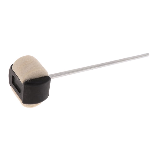facefd Batteur à Pédale Maillet avec Tête de Marteau pour Pièces de Batterie Jazz 3