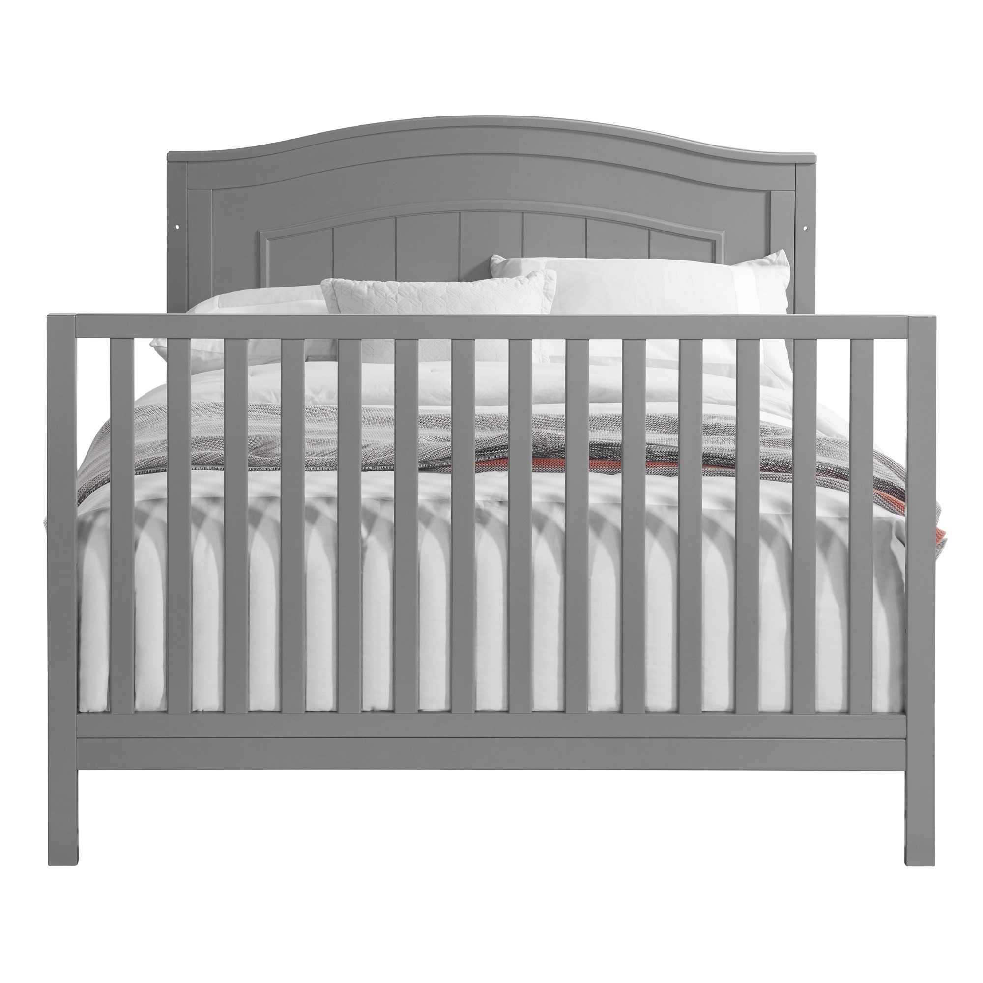Oxford Baby North Bay 4-in-1 Convertible Crib, Dove Gray, GREENGUARD Gold Certified, Wooden Crib - image 4 of 12